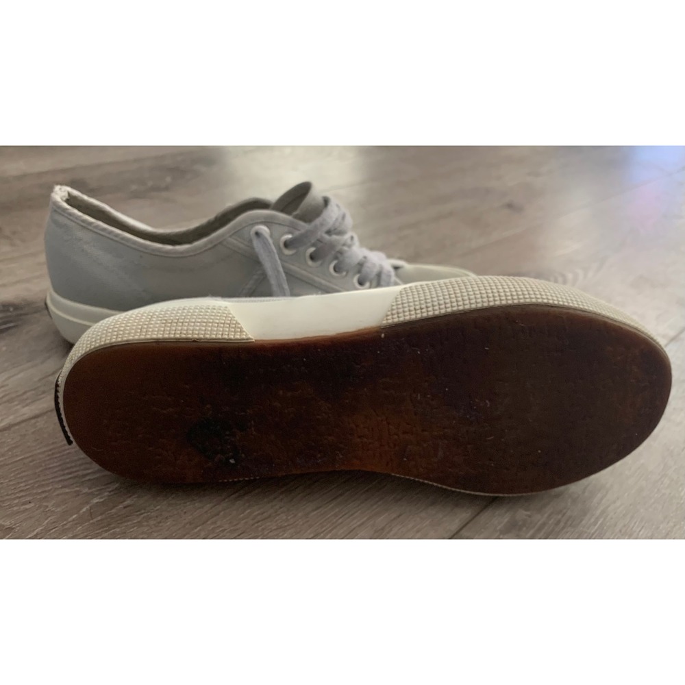 Superga  lClassic  Canvas Sneakers Mens 6.5 Womens 8 Skater Y2K Minimalist - Picture 4 of 6